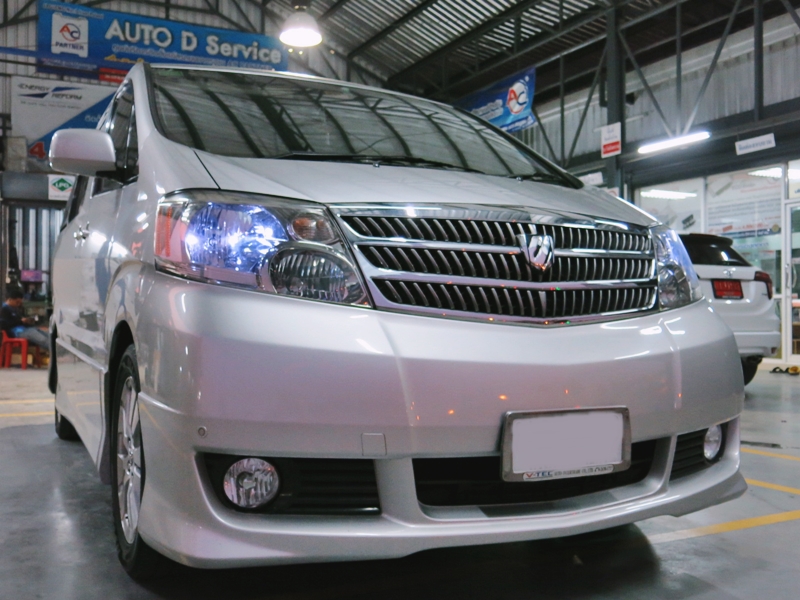 TOYOTA ALPHARD ติดแก๊ส LPG
